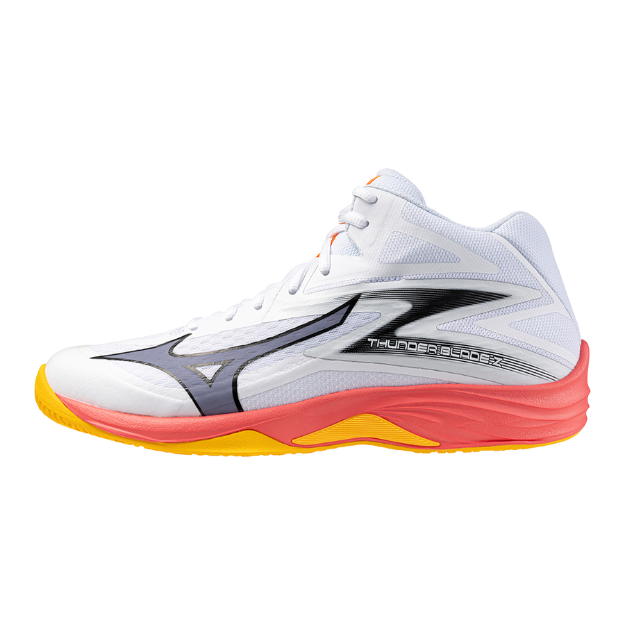Mizuno THUNDER BLADE Z MID White/Fiery Coral 2/Citrus